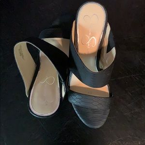 Jessica Simpson black heels